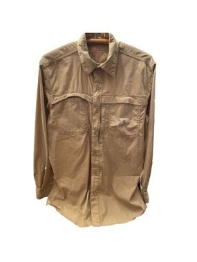 Men's Carhartt Shirt, Tan, Size M